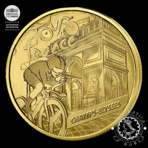 2025 - Medalla Tour de Francia SC - Campos Elíseos X Maillot Verde - FRANCIA
