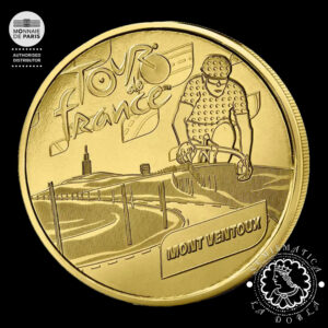 2025 - Medalla Tour de Francia SC - Mont Ventoux X Maillot Amarillo - FRANCIA