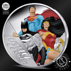 2025 - 50 Euro Plata PROOF - DC Comics - FRANCIA
