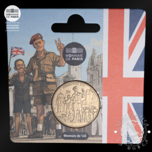 2025 - 1/4 EURO SC - V-E Day - British Soldier - FRANCIA