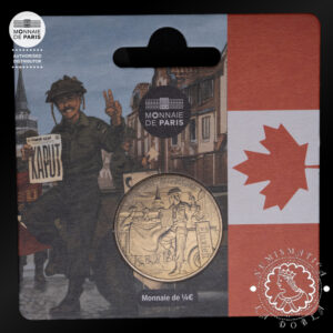 2025 - 1/4 EURO SC - V-E Day - Canadian Soldier - FRANCIA