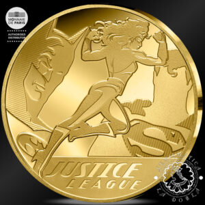 2025 - 5 EURO Oro PROOF - DC Comics - FRANCIA