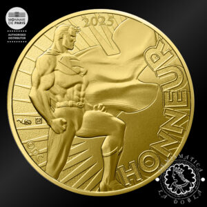 2025 - 500 EURO Oro BU - DC Comics - Honor - FRANCIA