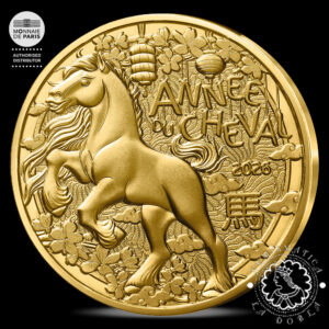 2026 - 1/4 EURO - Año del Caballo Childlike - FRANCIA