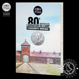 2025 - 10 EURO SC - 80 An Liberación de Auschwitz - FRANCIA