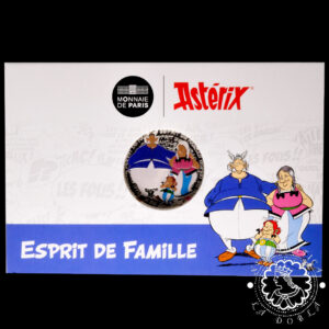 2022 - 50 EUROS Plata BU - ASTERIX - Espirit de Famille - FRANCIA