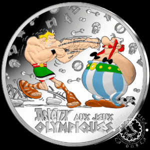 2024 - 10 EURO Plata PROOF - Asterix en los Juegos Olímpicos - FRANCIA