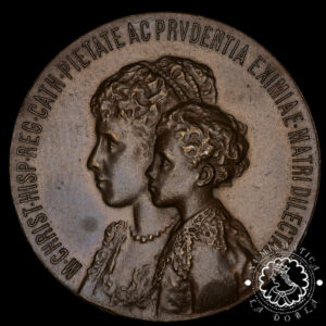 1902 - MEDALLA Distinción - Regencia de María Cristina - EBC