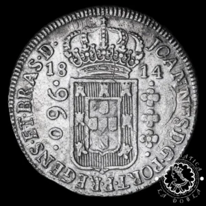 1814 - 960 REIS - Joao VI - BRASIL - Bahía - MBC+