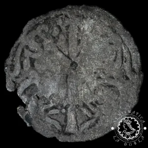 1200 - MEAJA DINERO - Alfonso IX - Dos Puntos - BC+ (Muy Rara)