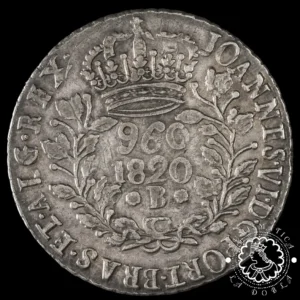 1820 - 960 REIS - Joao VI - BRASIL - Bahía - MBC+