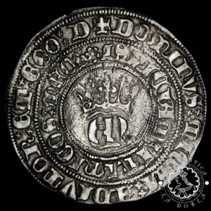 1368 - 1 REAL - Enrique II - Coruña - MBC+ (Rara)