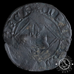 1454 - BLANCA del ROMBO - Enrique IV - Burgos - BC (Contramarca G)