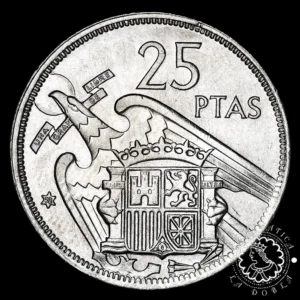 1957 *58 - 25 PESETAS - Franco - SC