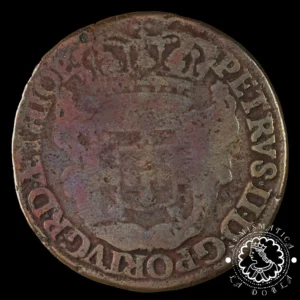 1697 - 20 REIS - Pedro II - PORTUGAL - O Porto PPPP - BC+