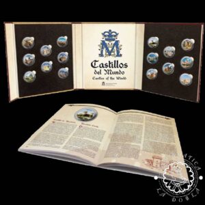 2023 - Estuche 1.50 EURO COLOREADAS - CASTILLOS DEL MUNDO - ESPAÑA