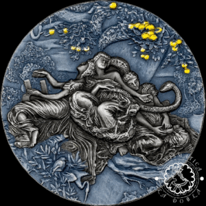2023 - Estuche 5 DOLLARS PROOF AR - Garden of the Hesperides - NIUE