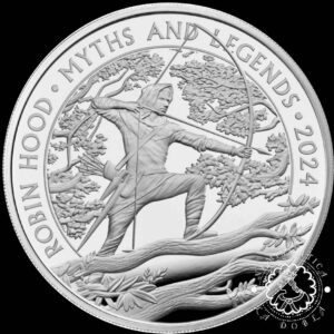 2024 - Estuche 2 Pounds PROOF - Myths and Legends - Robin Hood - REINO UNIDO