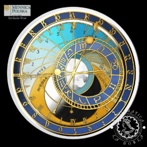 2025 - 5 EURO Plata PROOF - City Hall Clocks - Praga - MALTA