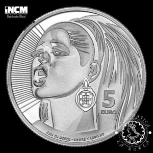 2025 - 5 EURO Plata PROOF - Simone de Oliveira - PORTUGAL