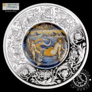 2025 - 5 EURO Plata PROOF - Maiolica - Venus & Cupid - MALTA