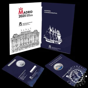 2025 - Cartera 40 EUROS - Leonor - Juan Sebastián Elcano - (Evento Numismático Madrid 2025)