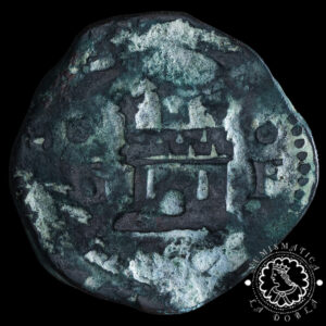 1568 - 2 MARAVEDÍS - Felipe II - Granada - BC+