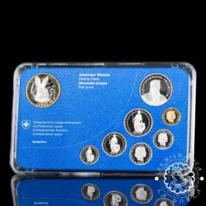 2020 - Cartera Oficial Francos - Mint Set PROOF - SUIZA (Lepus)