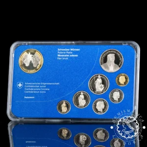 2012 - Cartera Oficial Francos - Mint Set PROOF - SUIZA (Reines)