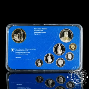 2011 - Cartera Oficial Francos - Mint Set PROOF - SUIZA (Zibelemarit)