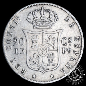 1885 - 20 CENTAVOS de PESO - Alfonso XII - Manila - MBC-
