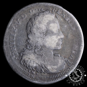 1702 - 1 TARI - Felipe V - Nápoles IM
