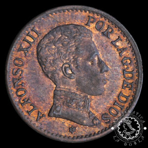 1906 *06 - 1 CÉNTIMO - ALFONSO XIII - SL V - SC