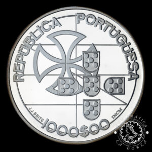 1998 - Estuche 1000 ESCUDOS Plata PROOF - Liga de los Combatientes - PORTUGAL
