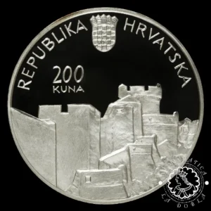 2018 - Estuche 200 KUNA PROOF - Dubrovnik - CROACIA