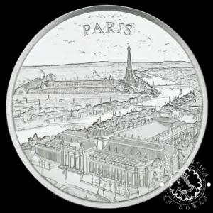 2024 - Estuche 2 LIBRAS PROOF - City View PARIS - REINO UNIDO