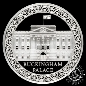 2024 - Estuche 5 LIBRAS PROOF - Buckingham Palace - REINO UNIDO