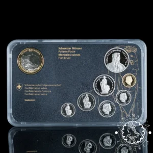 2024 - Cartera Oficial Francos - Mint Set PROOF - SUIZA (Rodano)