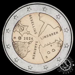 2024 - 2 Euro Cartucho UNC - FINLANDIA (Arquitectura Finlandesa)