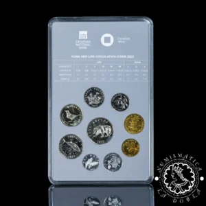 2022 - Cartera Oficial Kuna - Mint Set PROOF - CROACIA