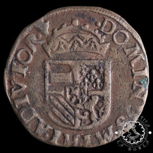 1597 - 1/2 LIARD - Felipe II - Amberes - MBC+