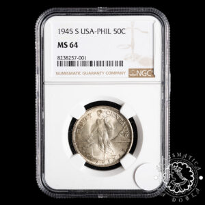 1945 - 50 CENTAVOS - FILIPINAS - San Francisco - NGC MS64