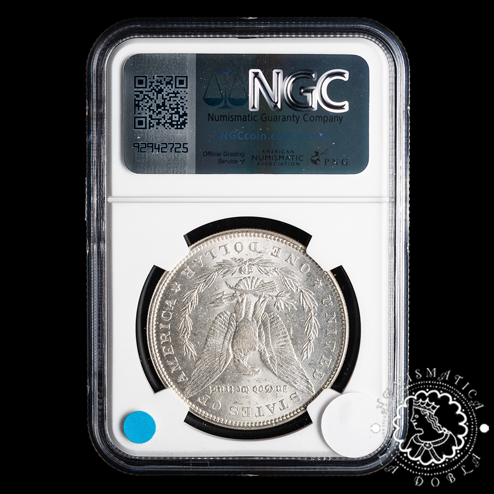 1887 – 1 DOLLAR – Morgan – Philadelphia – NGC MS62