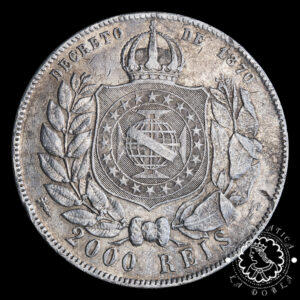 1889 - 2000 REIS - Pedro II - BRASIL - Río de Janeiro - MBC