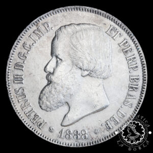 1888 - 2000 REIS - Pedro II - BRASIL - Río de Janeiro - MBC