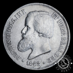 1888 - 2000 REIS - Pedro II - BRASIL - Río de Janeiro - MBC