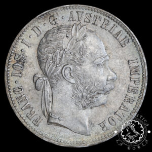 1877 - FLORÍN - Franz Joseph I - AUSTRIA - Viena - SC-