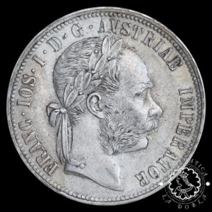 1878 - FLORÍN - Franz Joseph I - AUSTRIA - Viena - EBC+