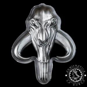 2023 - 5 Oz Plata ANTIQUE - The Mandalorian - Mythosaur - NIUE