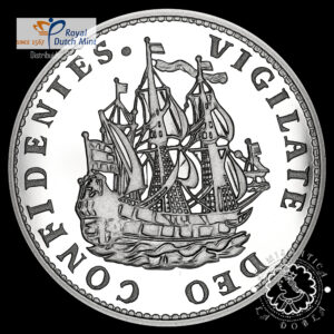 2025 - 2 Oz Plata PROOF - Scheepjesschelling - PAÍSES BAJOS